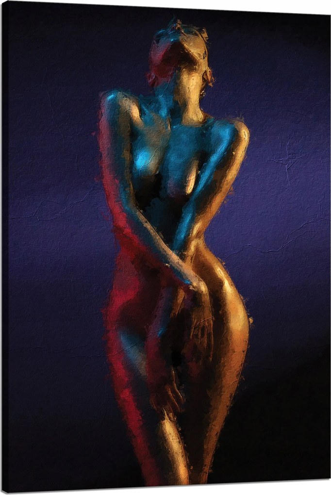 Vászonkép Test és formák Nők Művészet 80x120 cm