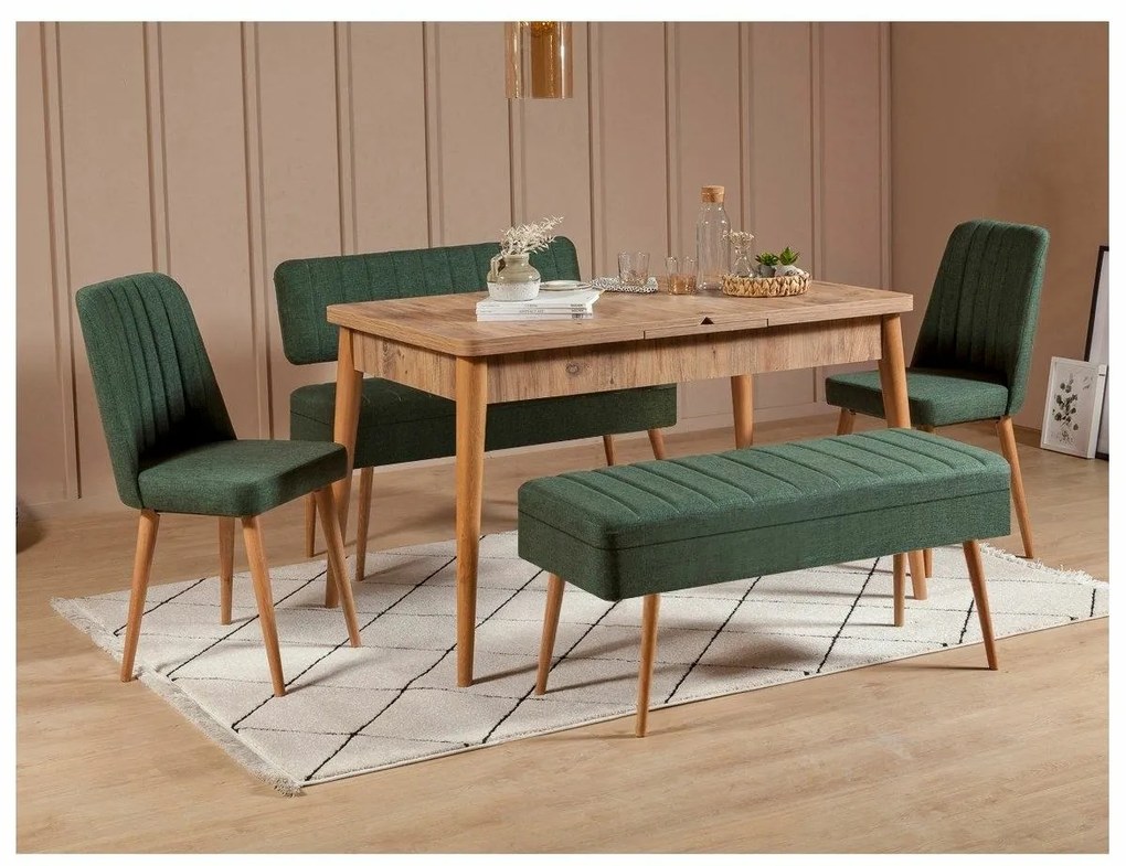 Vina Atlantic Pine and Green I étkészlet, 5 db