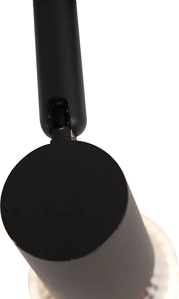 Modern fekete sínrendszer 3-lámpás 3 fázisú jobb - Jeany