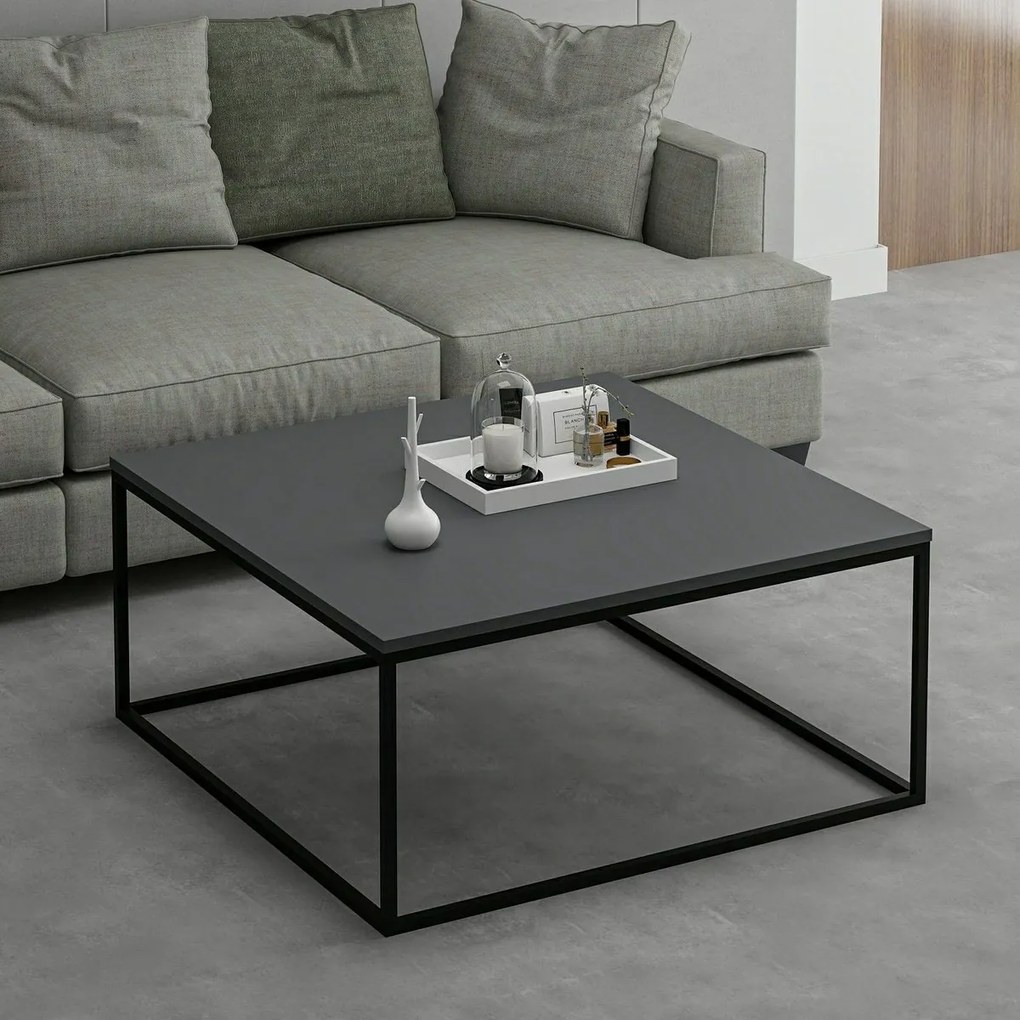 Loni Anthracite konferenciaasztal