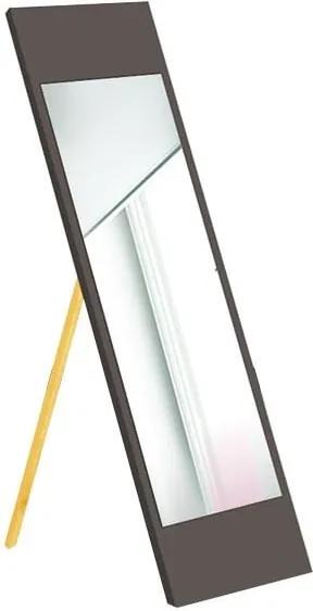 Concept álló tükör barna kerettel, 35 x 140 cm - Oyo Concept