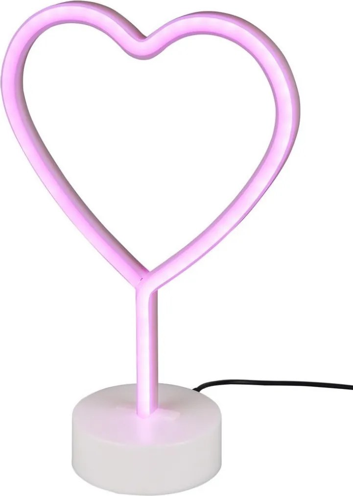 Trio HEART R55210101 Asztali lámpa 1x1.8w/led ip20