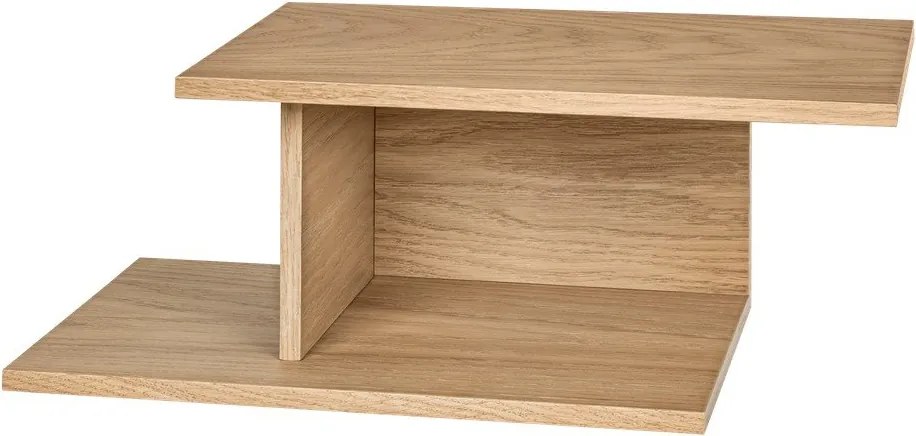 Natúr színű függő éjjeliszekrény tölgyfa dekorral Tann – noo.ma