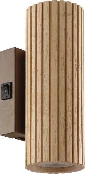 Brilliant - fali lámpatest LAKEWOOD 2xGU10/10W/230V barna
