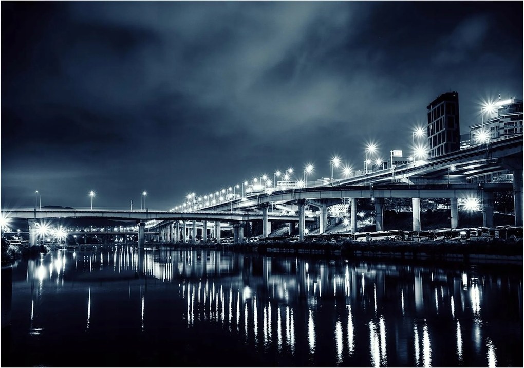 Fotótapéta város híd fotótapéta ragasztó 416 x 254