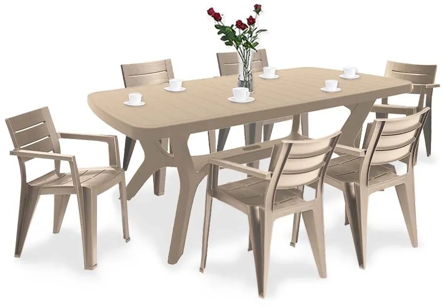 Juliemore 6+1 kerti bútor garnitúra szett