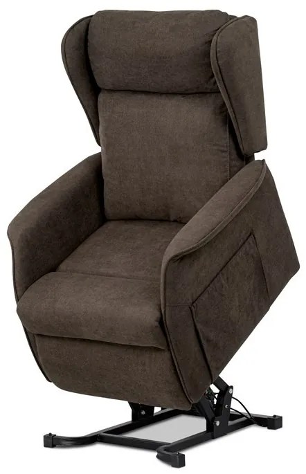 Elektromos Fekvőfotel, Barna Szövet. TV-1190 BR2