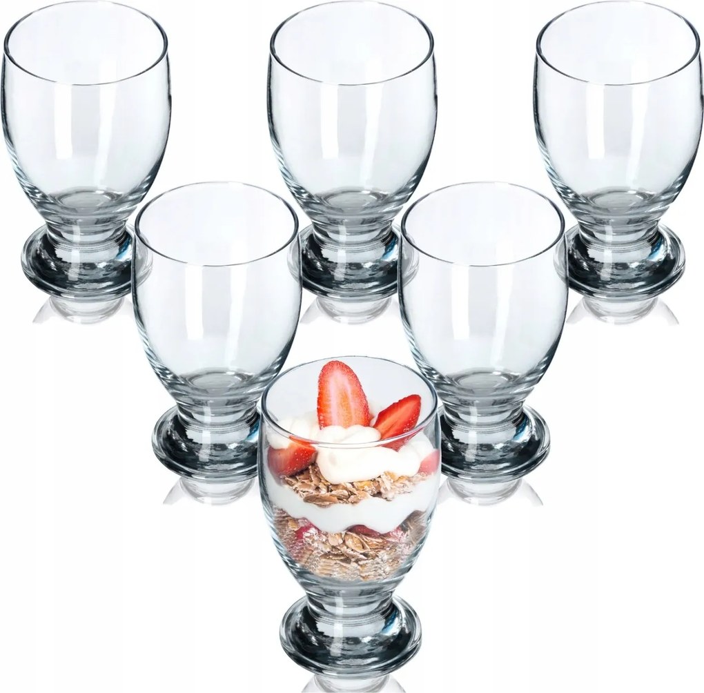 Fagylalt Desszert Poharak 6db 300ml Desszert Pohár Szett