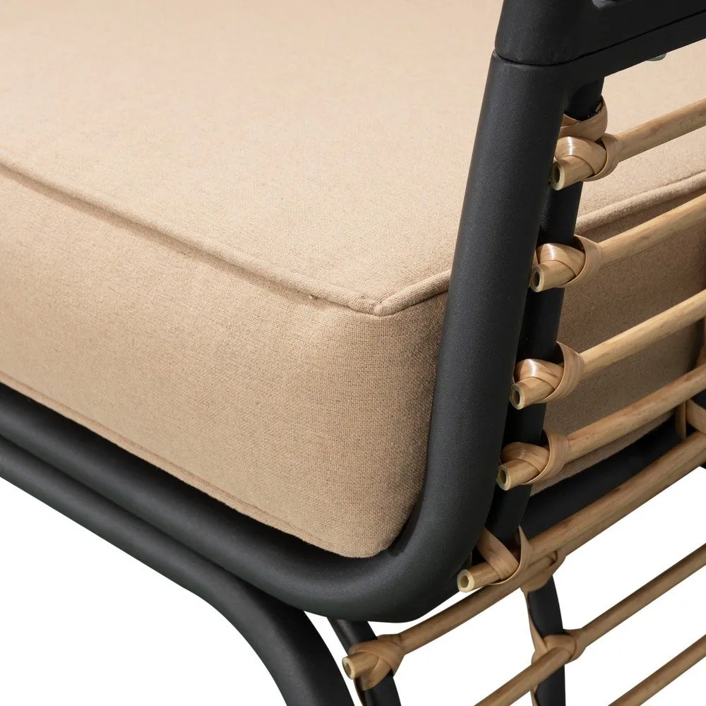 Bézs fém kerti fotel Paros – Garden Pleasure