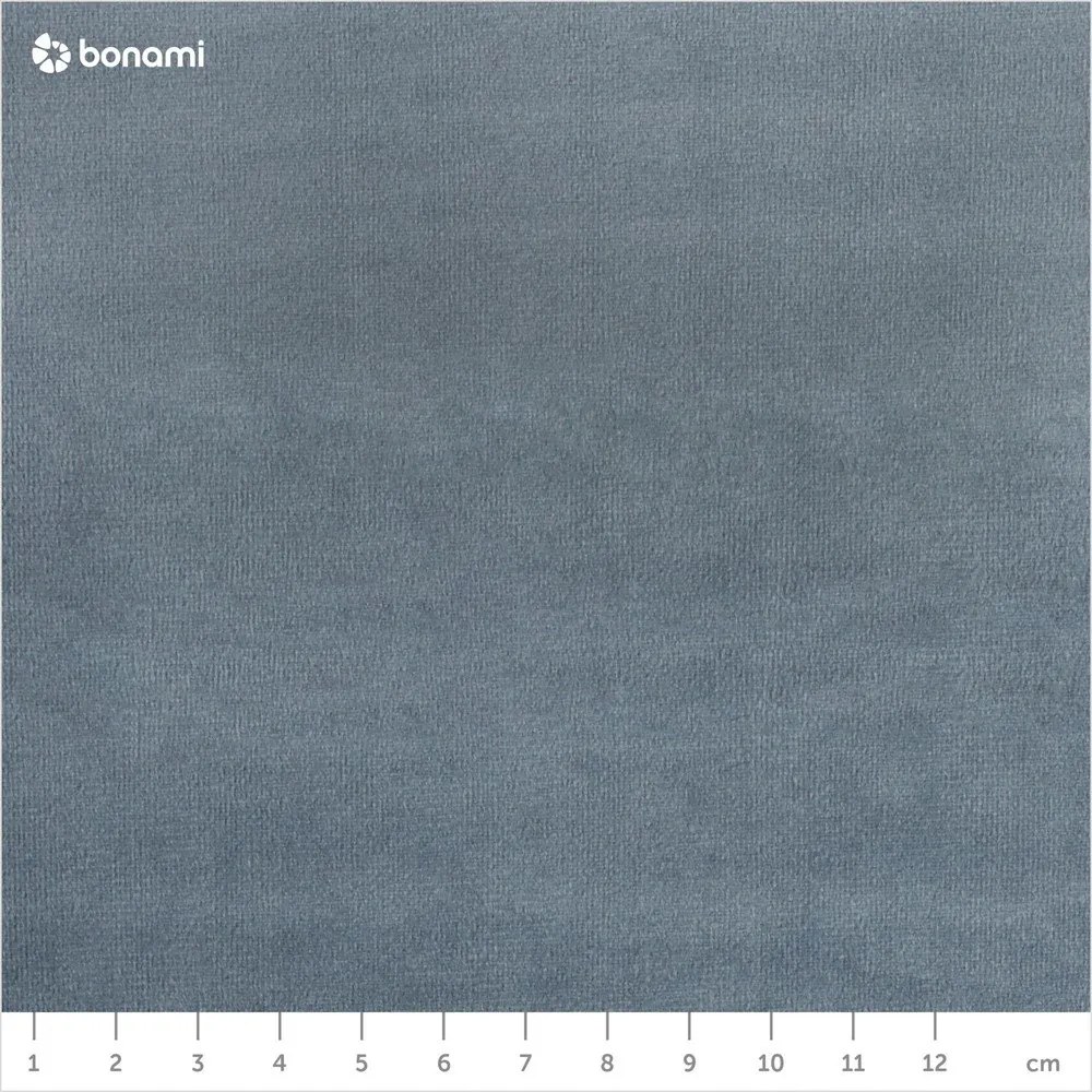 Világoskék bársony kárpitozott ágyneműtartós franciaágy ágyráccsal 180x200 cm Arendal – Cosmopolitan Design