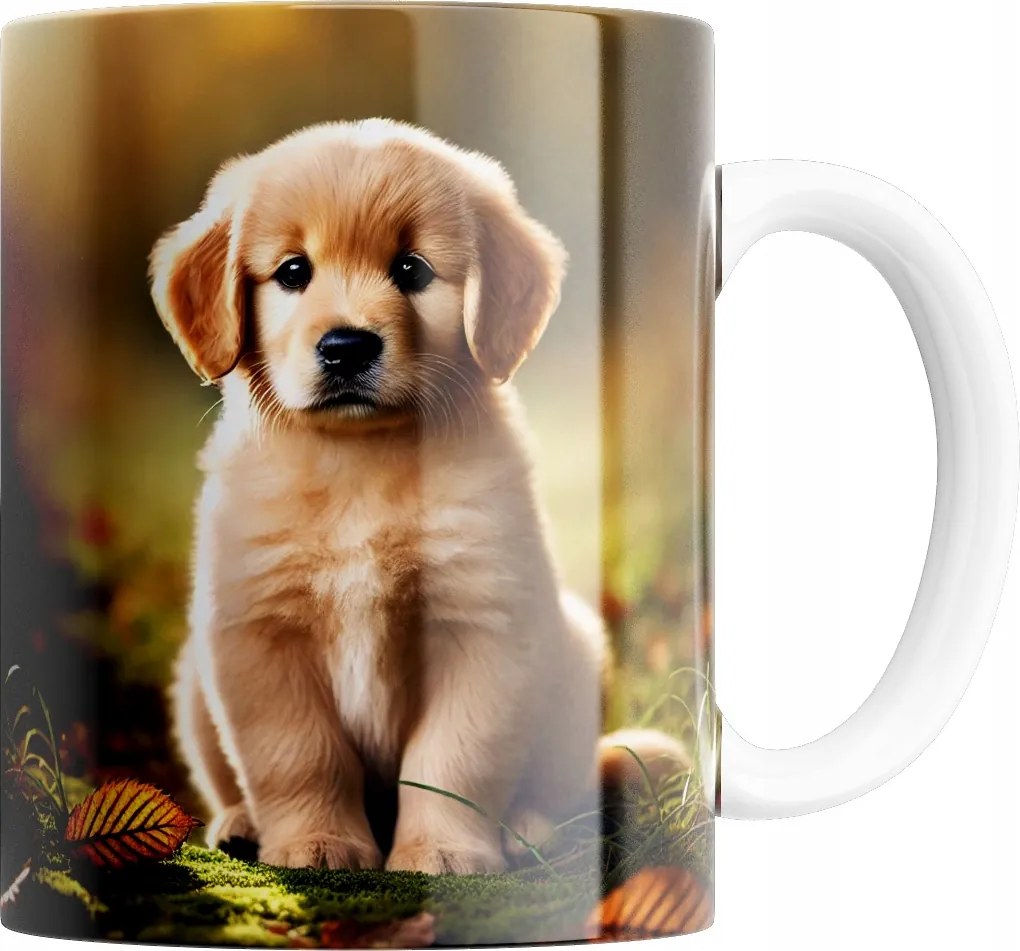 Bögre Aranyos Golden Kutya Kiváló Minőség Ajándék Szöveg