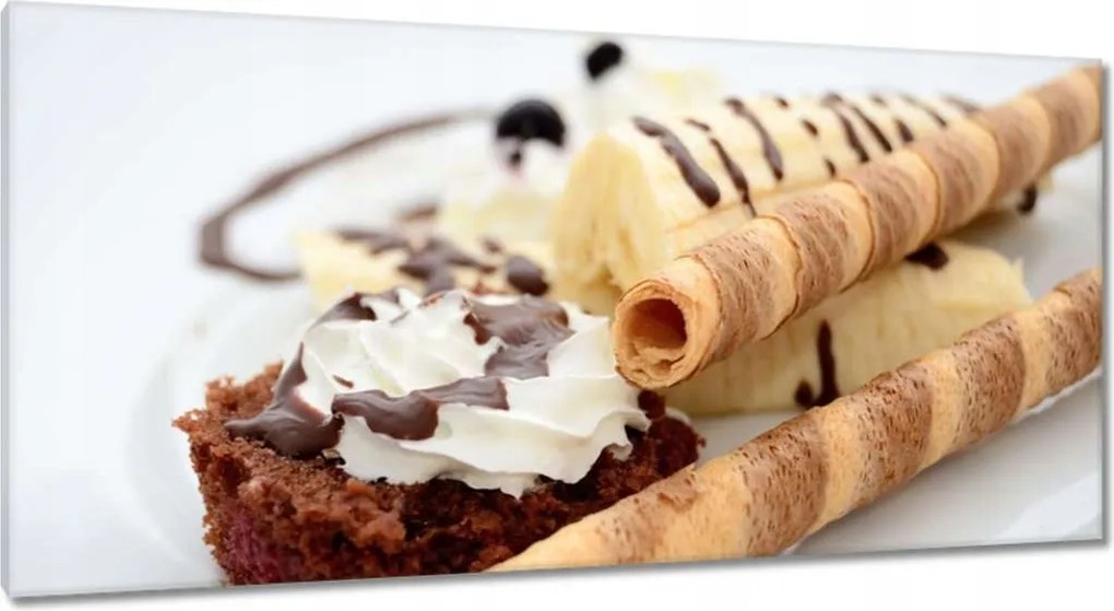 Képek 115x55 Krémes cső