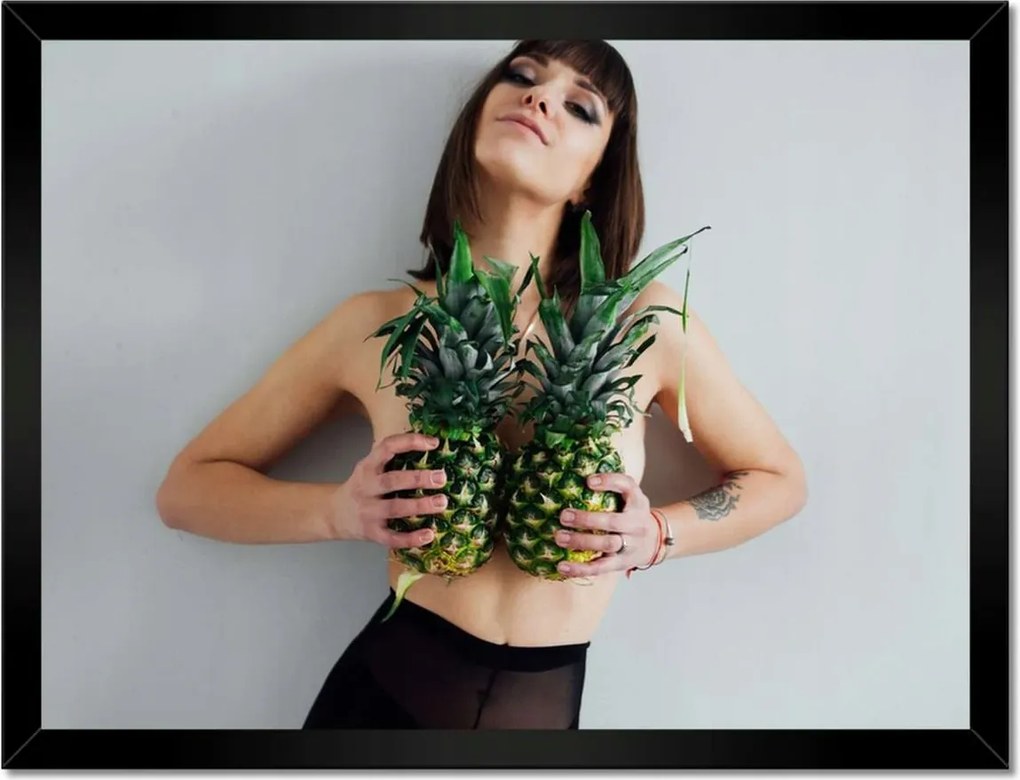 Poszterek keretben 40x30 Ananászra vágyom