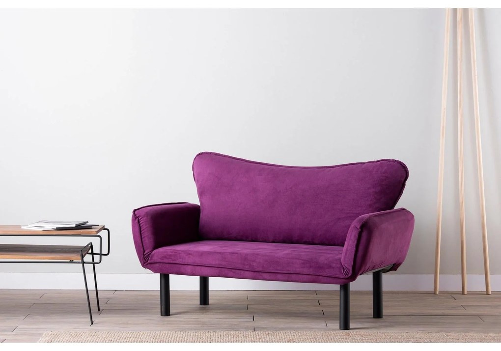 2 személyes kanapéágy Chatto - Purple