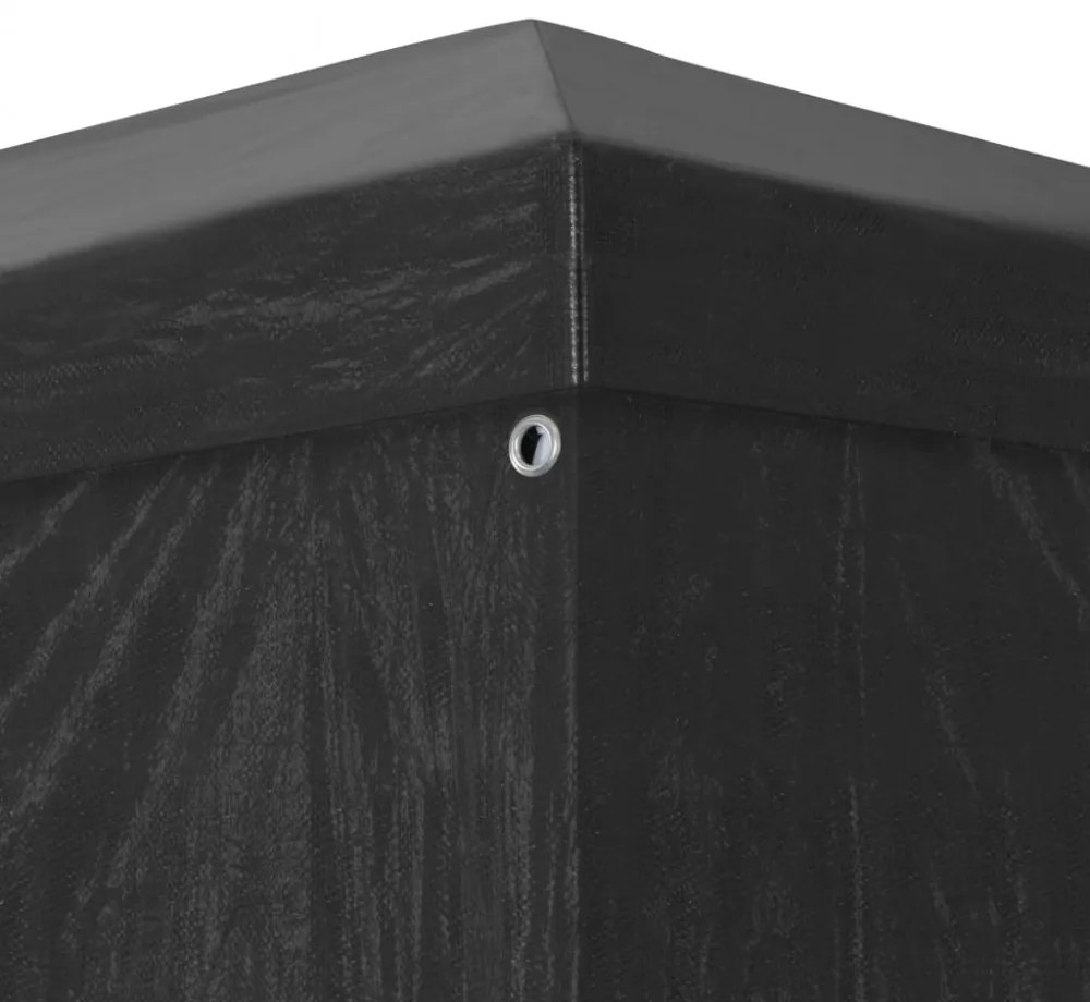 antracitszürke partisátor 3 x 6 m