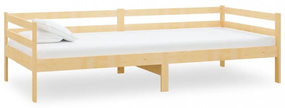 tömör fenyőfa dívány matraccal 90 x 200 cm