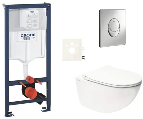 Fali WC szett SAT Infinitio előtétfalas szereléshez SIKOGRSIN11SA