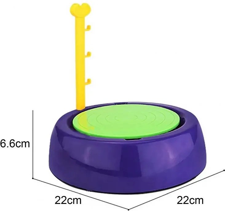 Procart Fazekas készlet, oktató játék gyerekeknek, több darabos készlet, 2 sebességfokozat, színes festékek.