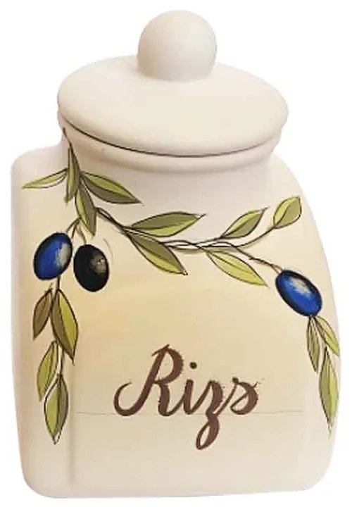 Olajbogyós Kerámia Fűszertartó nagy / Porcukor