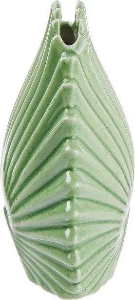 LEAF mini váza, világoszöld 16cm