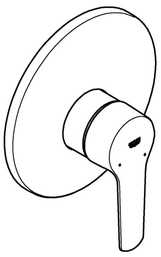 GROHE 32590002 - START zuhanycsaptelep, fényes króm