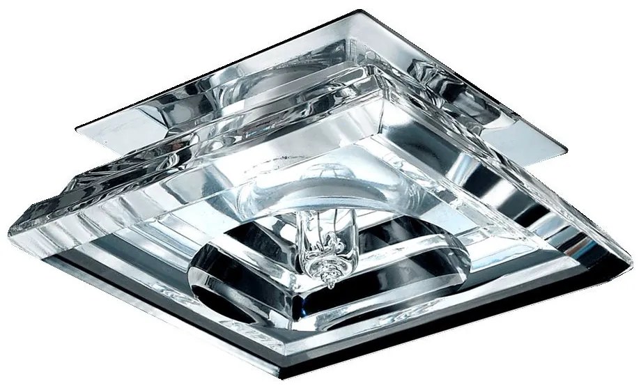 PREZENT 71059 ELEGANT Kristály Spot Lámpa Króm, Átlátszó G9 IP20