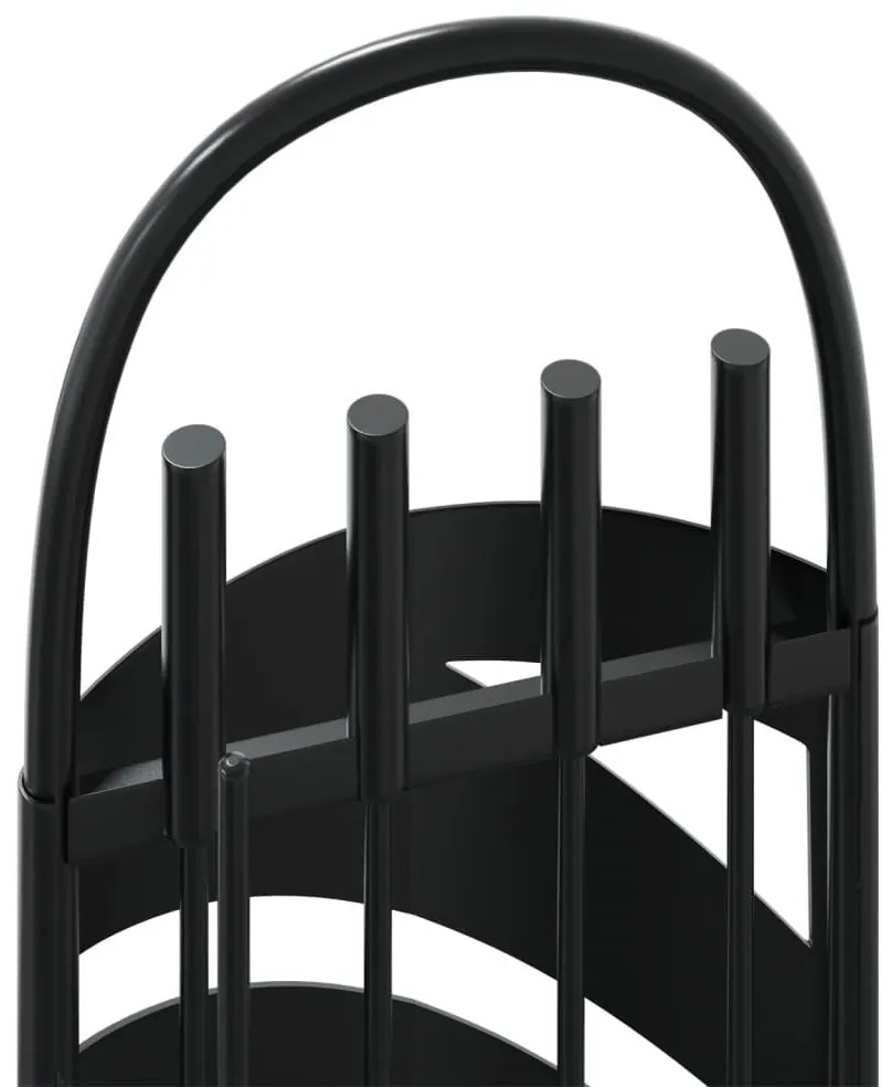 5 részes acél kandallószerszám-készlet 23 x 15 x 66 cm