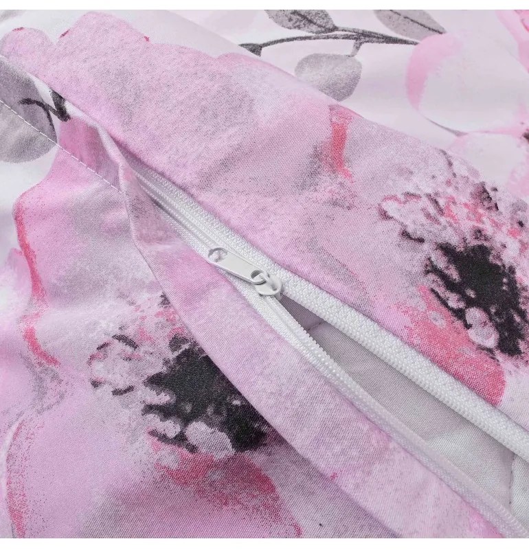 EMI Nelly szatén ágyneműhuzat, A kibővített egyszemélyes ágy szett tartalma: 1x 140x220 + 1x 70x90