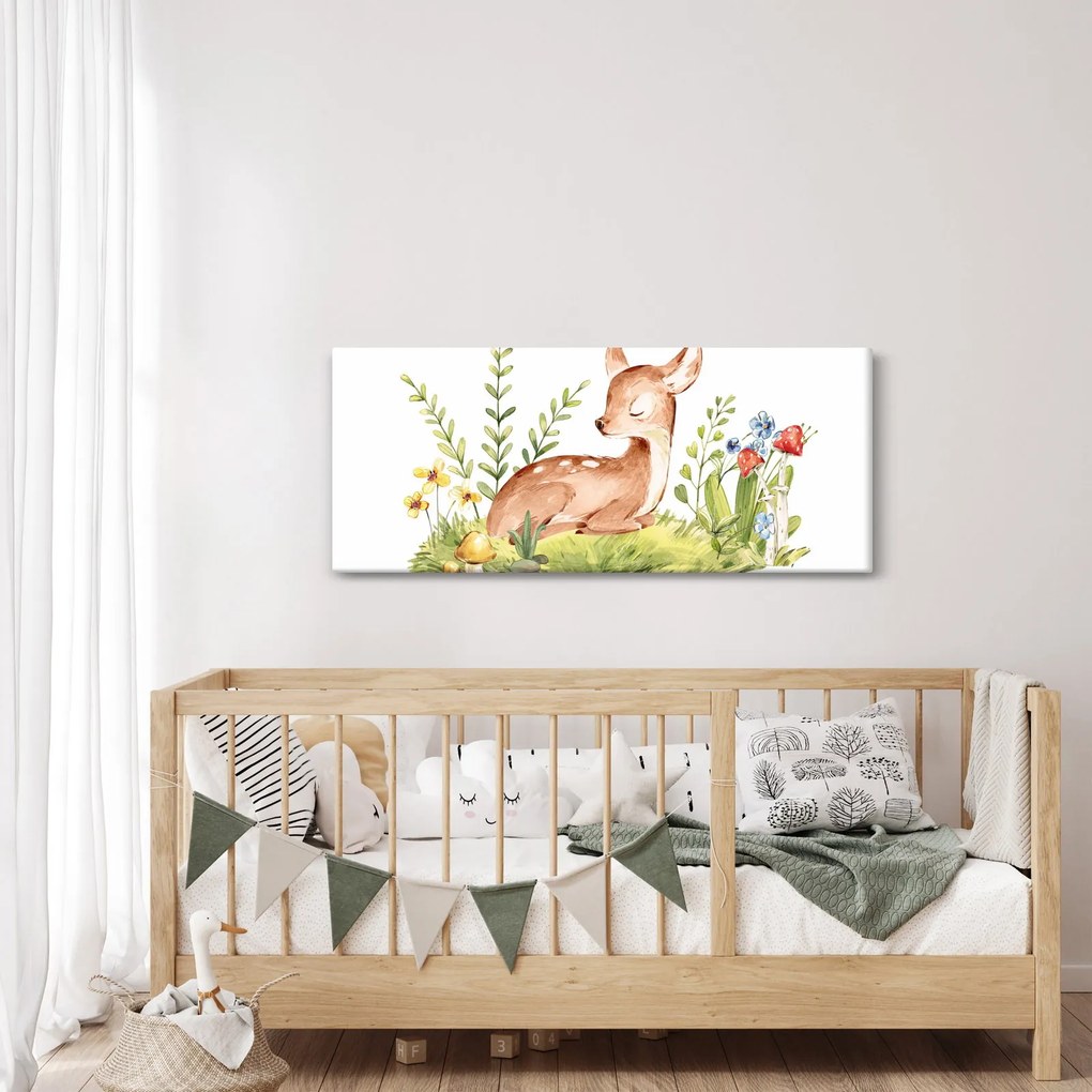 Kép - Kis őzike (120x50 cm)