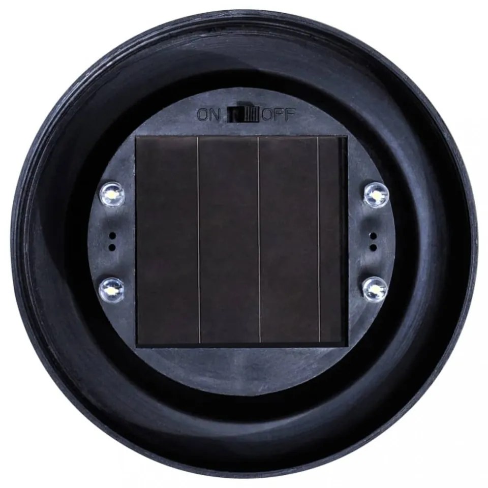 4 db kültéri gyalogjáró LED-lámpa cölöppel 30 cm
