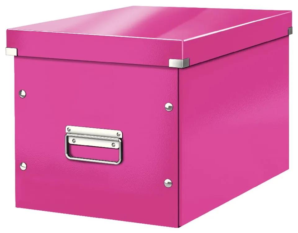 Office rózsaszín tárolódoboz, hossz 36 cm - Leitz