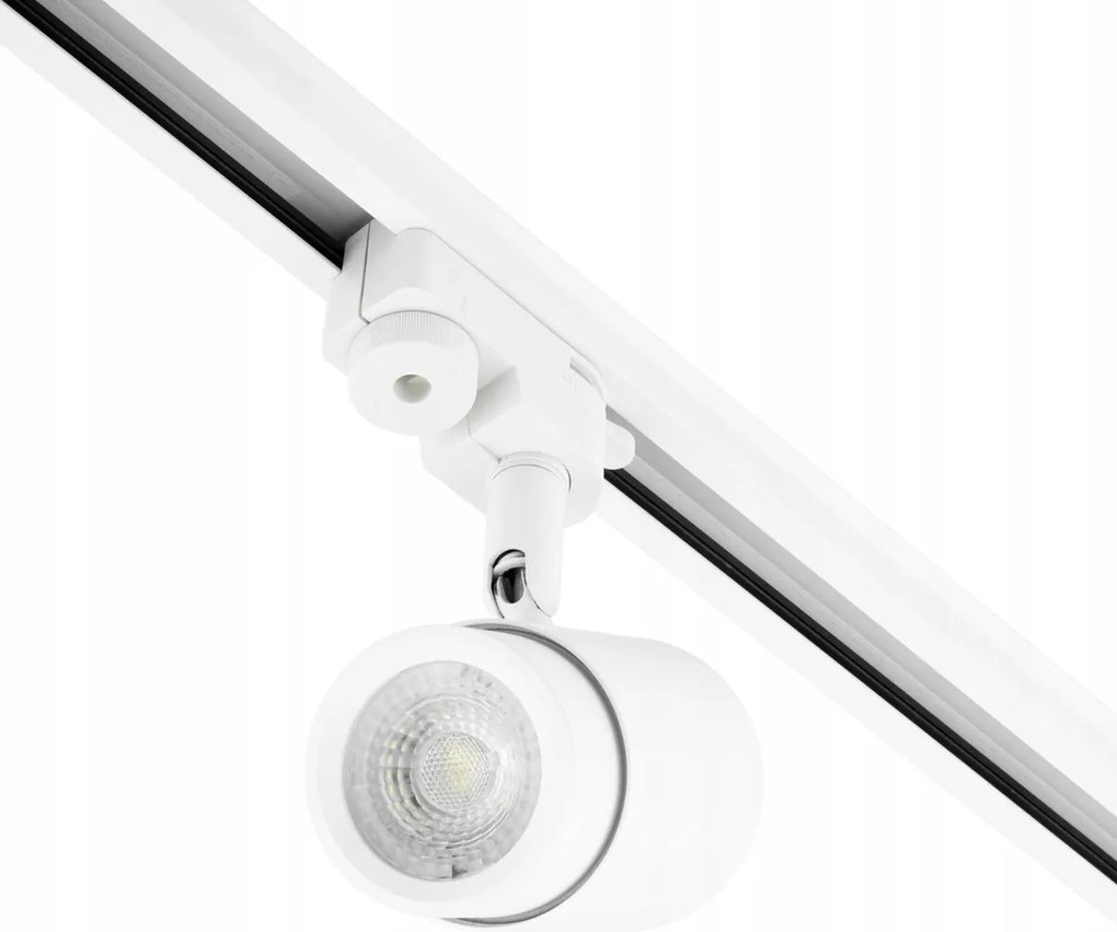 Sínre szerelhető spotlámpa GU10 fehér Spot lámpa egyfázisú sínhez