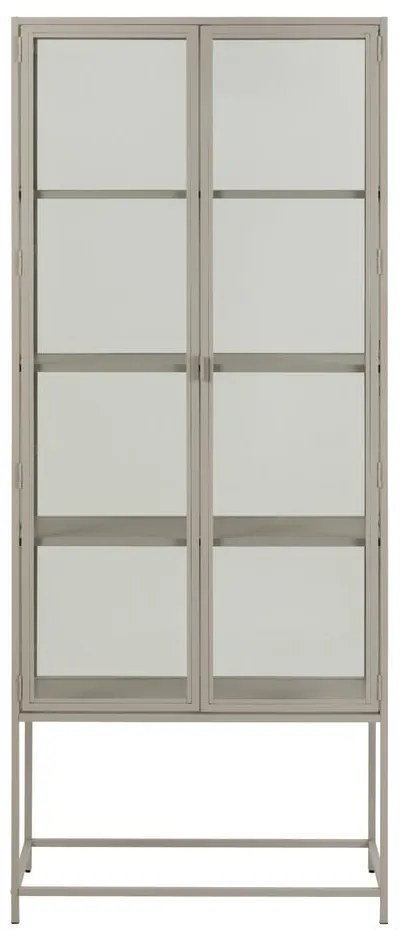 Szürke tálalószekrény 77x186x35 cm Seaford – Actona