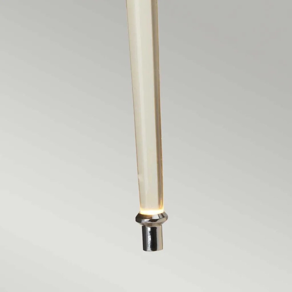 Elstead Lighting AGATHA BATH-AGATHA-PC Fali lámpa 1x3,5W/G9 + 1x1W/LED 320LM, 70LM IP44