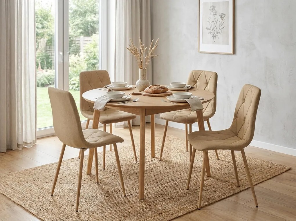 Bézs étkezőszék LIBRA