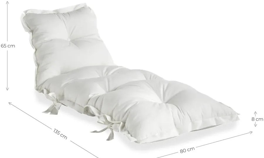 OUT™ Sit&Sleep Beige bézs variálható kültéri futon - Karup Design