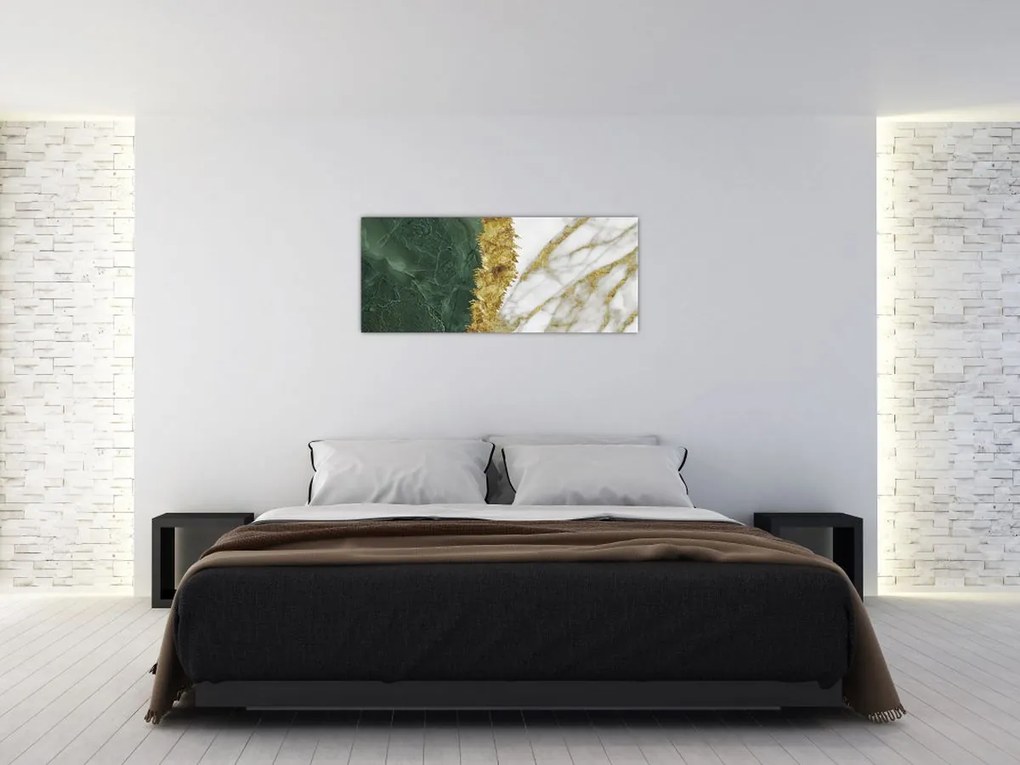 Kép - Zöld márvány N⁰1 (120x50 cm)