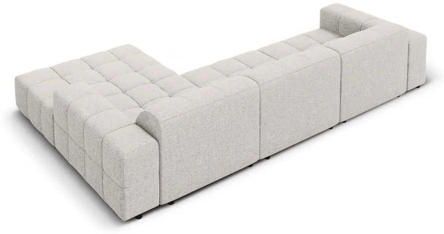 Világosszürke sarokkanapé (jobb oldali) Chicago – Cosmopolitan Design