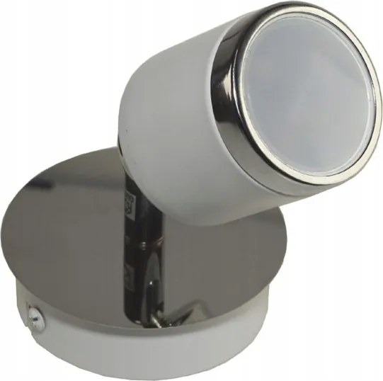 Állítható spot lámpa 1x GU10 fehér Króm