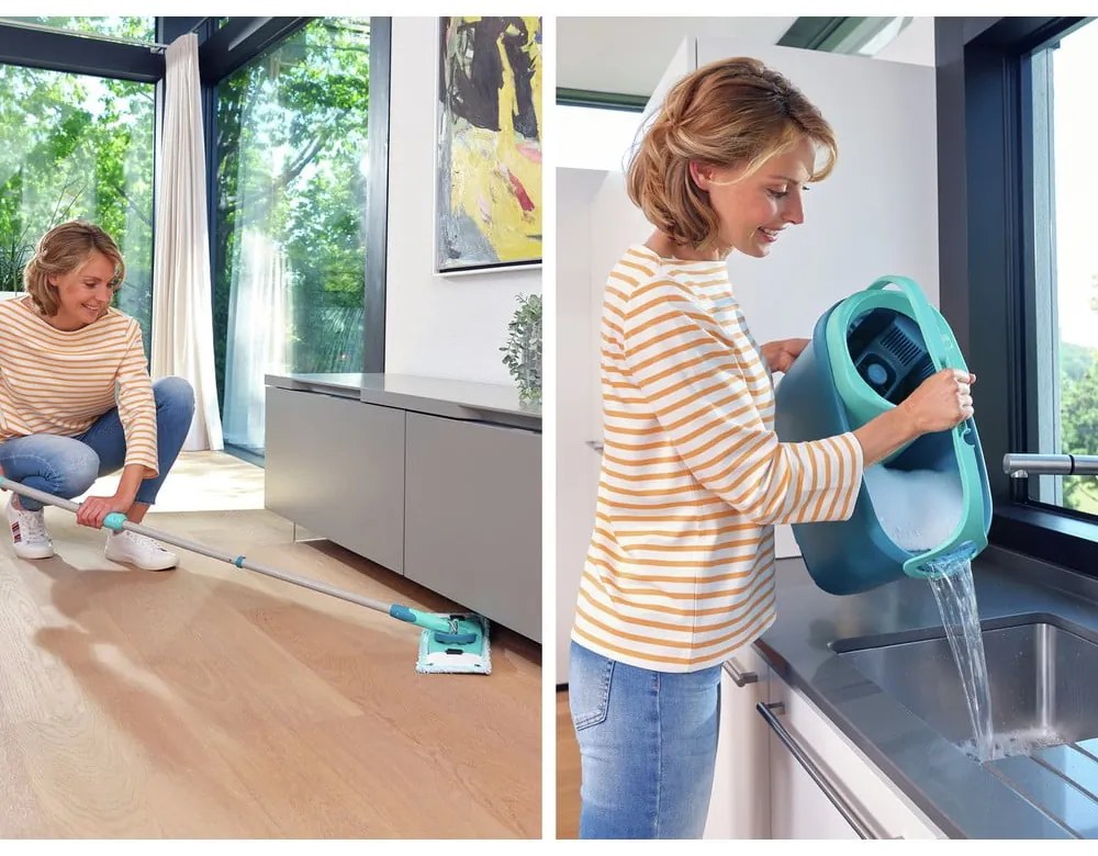 Felmosó vödörrel és tartalék felmosólappal Clean Twist M Ergo - LEIFHEIT