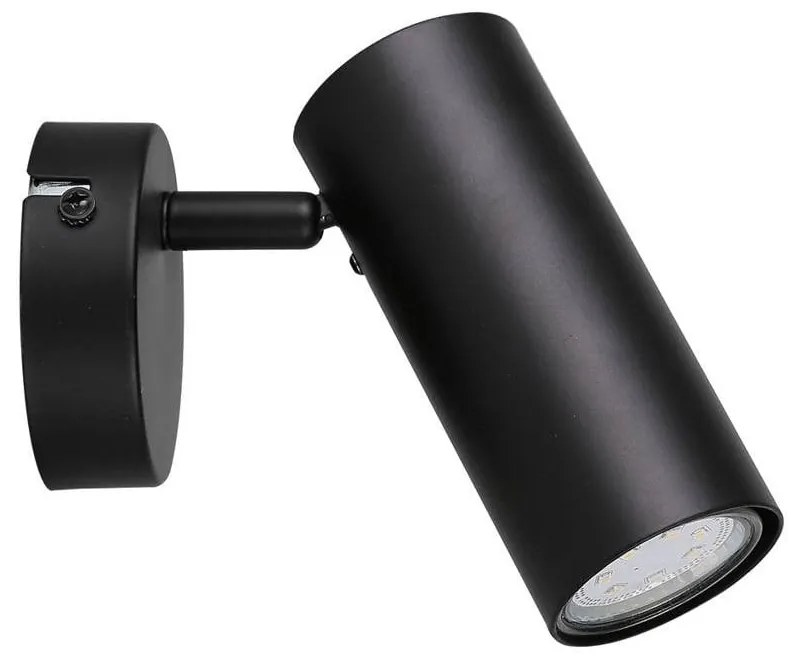 Fekete fém fali lámpa Colly – Candellux Lighting