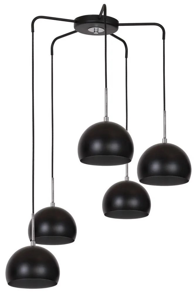 Csillár zsinóron COOL 5xE27/60W/230V