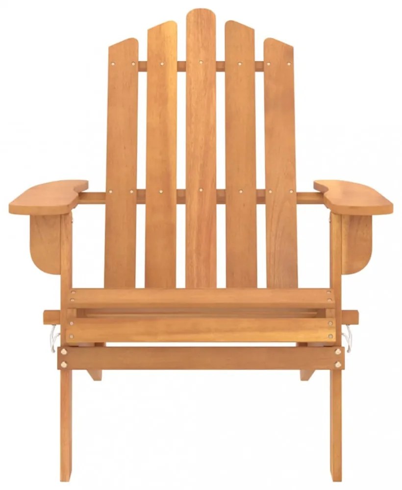 tömör akácfa kerti adirondack szék