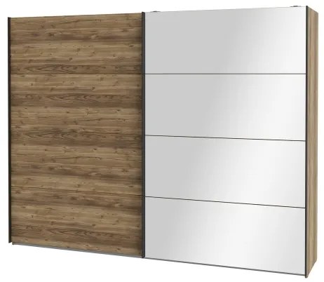 Tükrös gardróbszekrény OREN 270x210 cm artisan tölgy