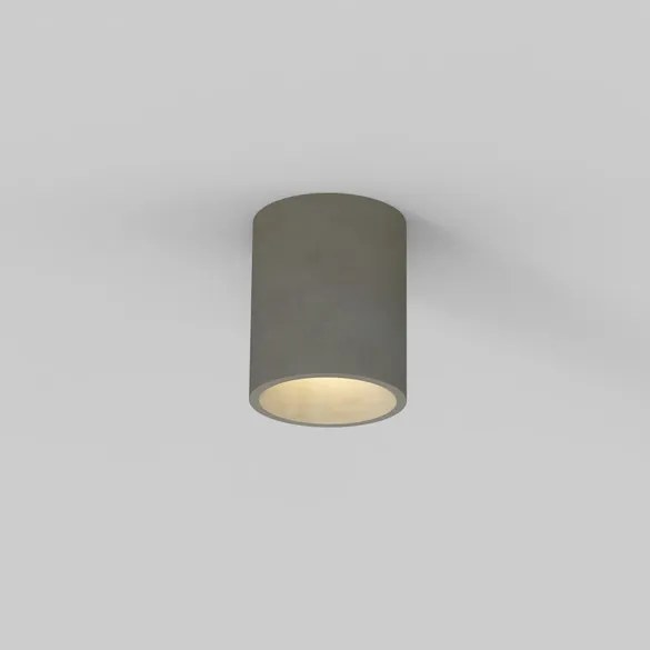 ASTRO LIGHTING 1326014 KOS Hengeres Mennyezeti Lámpa Könnyű Beton GU10 IP65