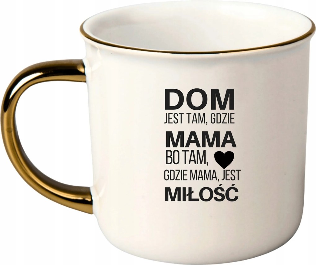 Bögre Fehér Arany Rant Ajándék Vicces Nap Anya Otthon Ott Ahol Anya