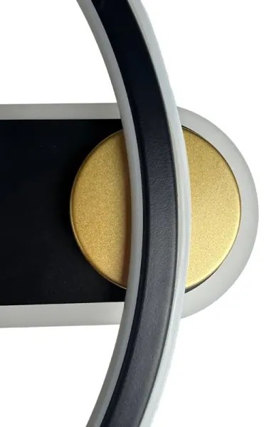 LED állítható mennyezeti lámpa 60W 230V 3000-6500K fekete + DO