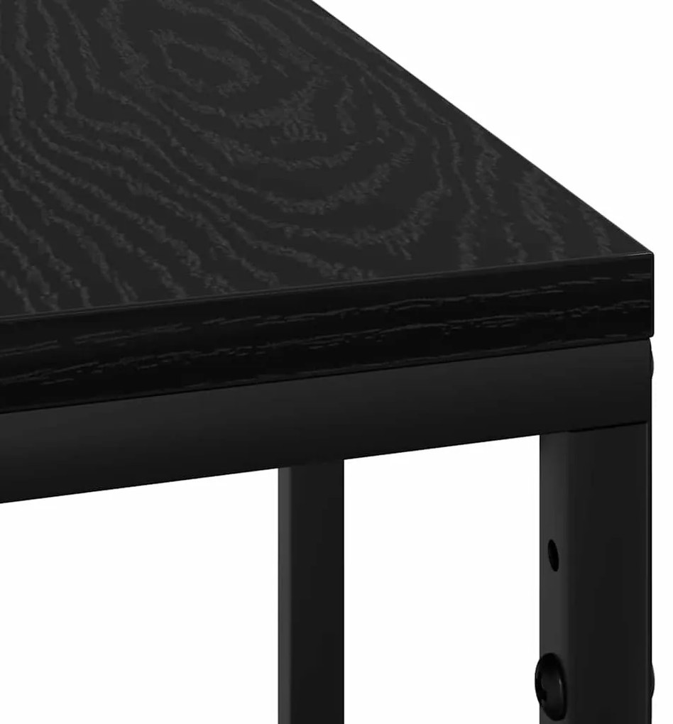 Éjjeli asztal Fekete tölgy 41.5 x 26 x 60.5 cm Faanyag