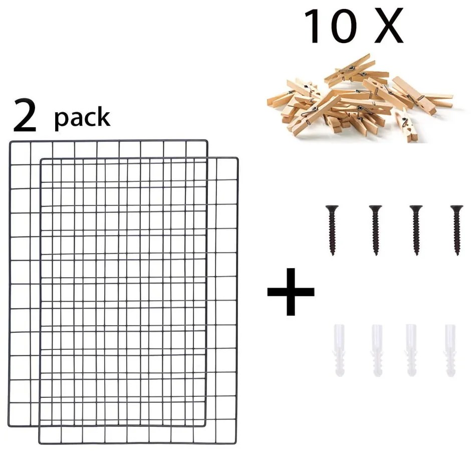 Üzenőtábla 2 db-os 50x70 cm Reminder – Evila Originals