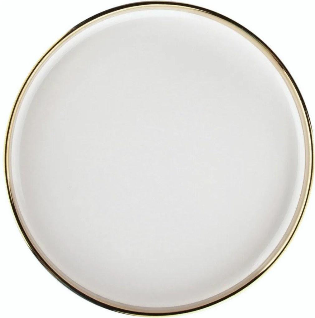 Altom Palazzo porcelán desszert tányér 21 cm, fehér
